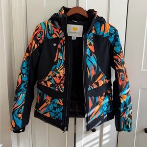 Obermeyer Multicolor Patterned Skiing  Jacket